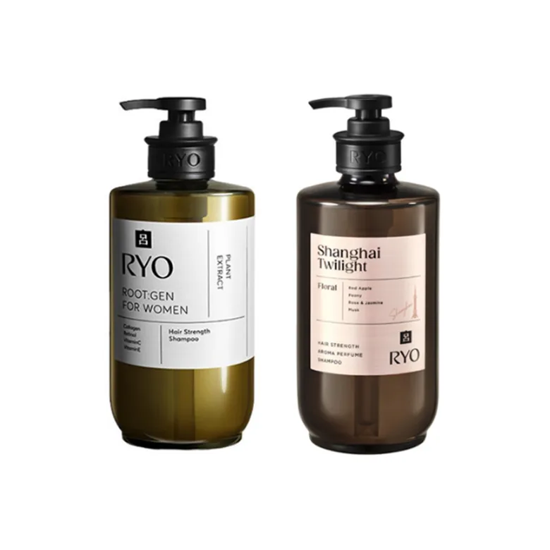 Набор шампуня и кондиционера Rich Potpourri Ryo, Olive Luyu Shampoos 580ml+Shanghai Illusion Night Shampoos 580ml