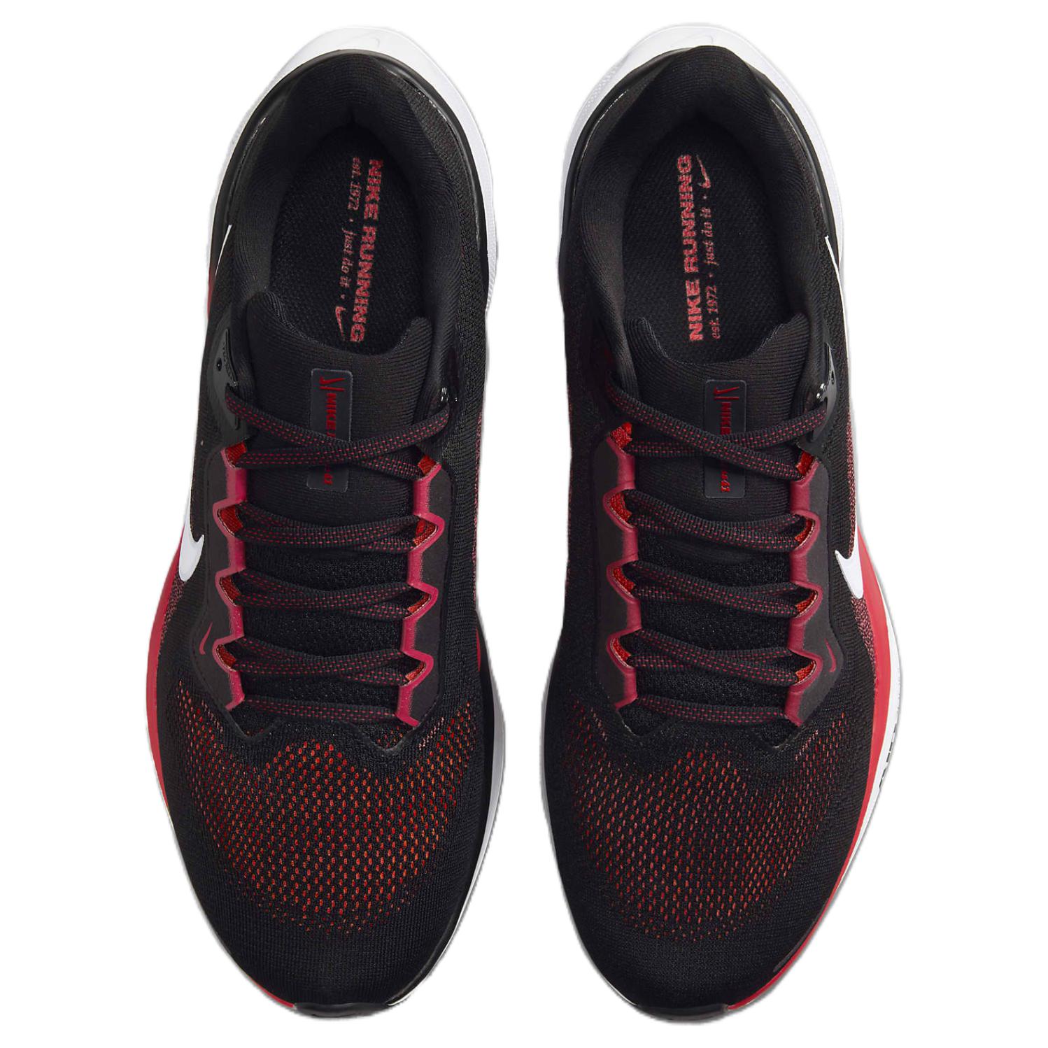 Nike Air Zoom Pegasus 41 Черный Огненно-красный, Черный/Огненно-красный/Белый — фото 4