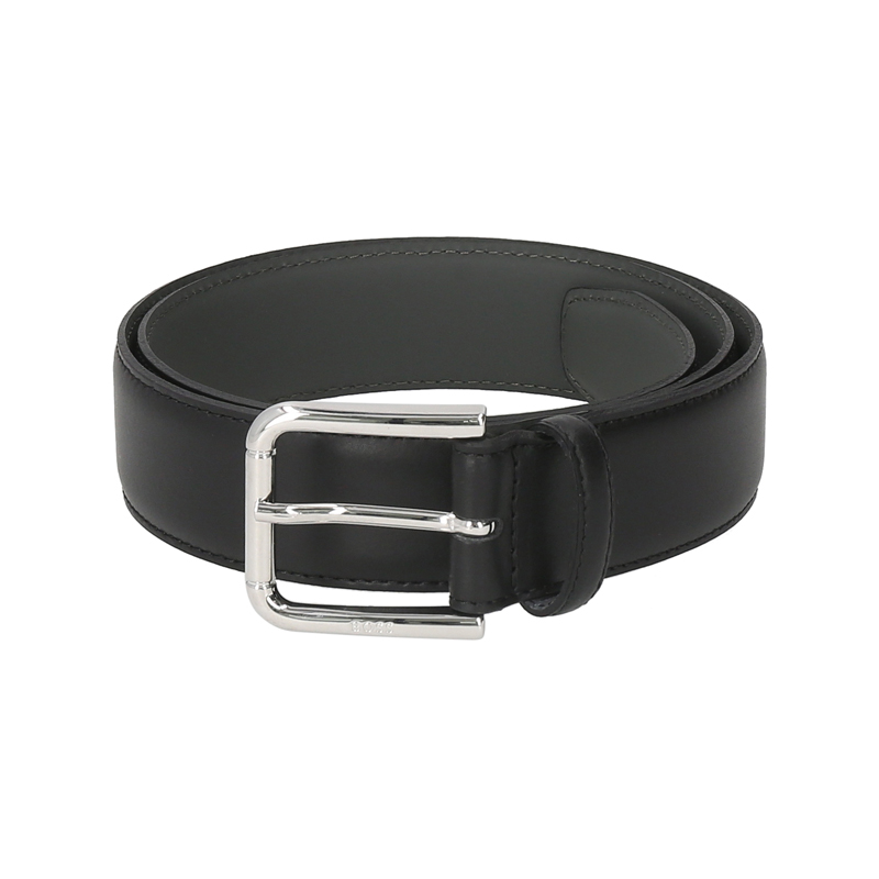 

Мужской пояс из коровьей кожи Hugo Boss, черный