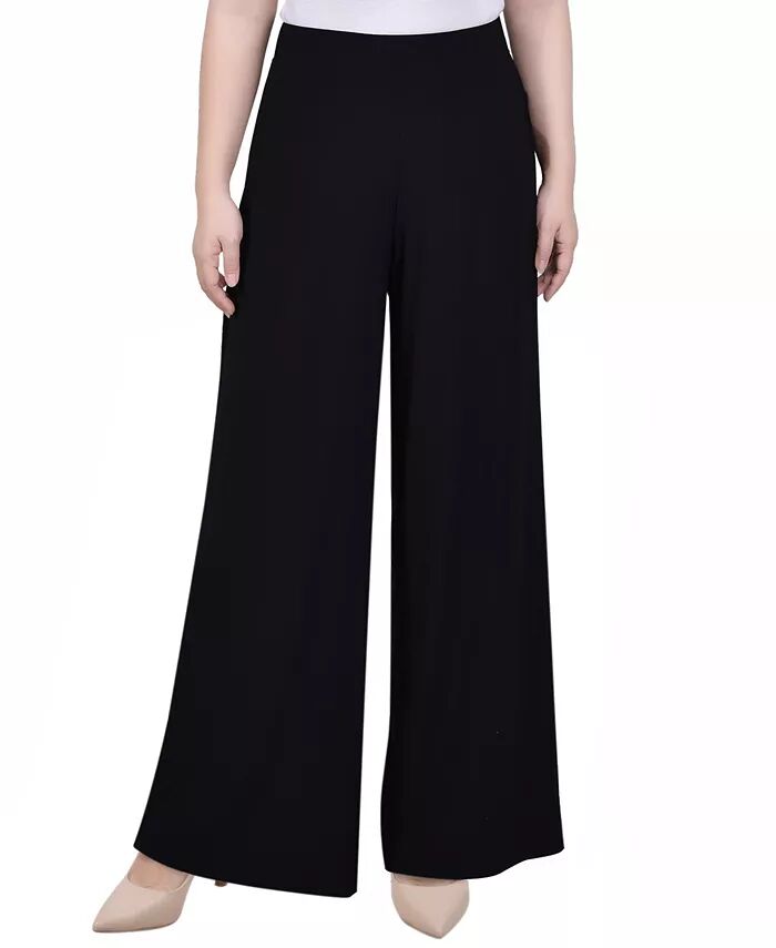 

Женские широкие брюки-карго NY Collection, коричневый