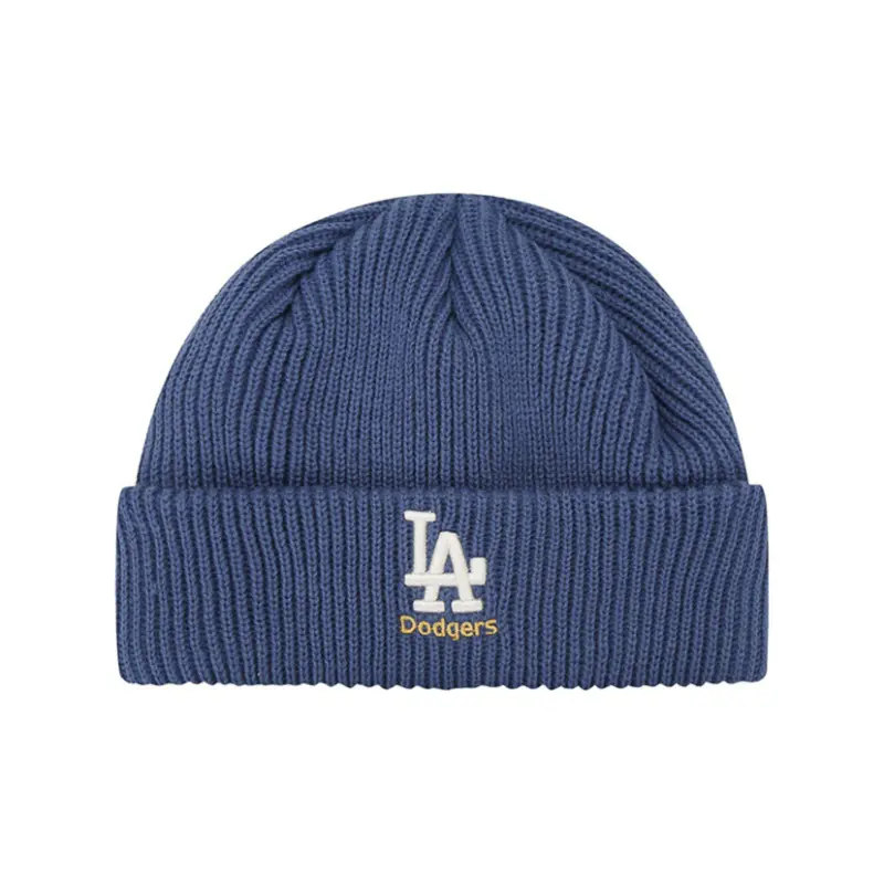 

MLB Акриловая вязаная шапка унисекс синяя, Blue