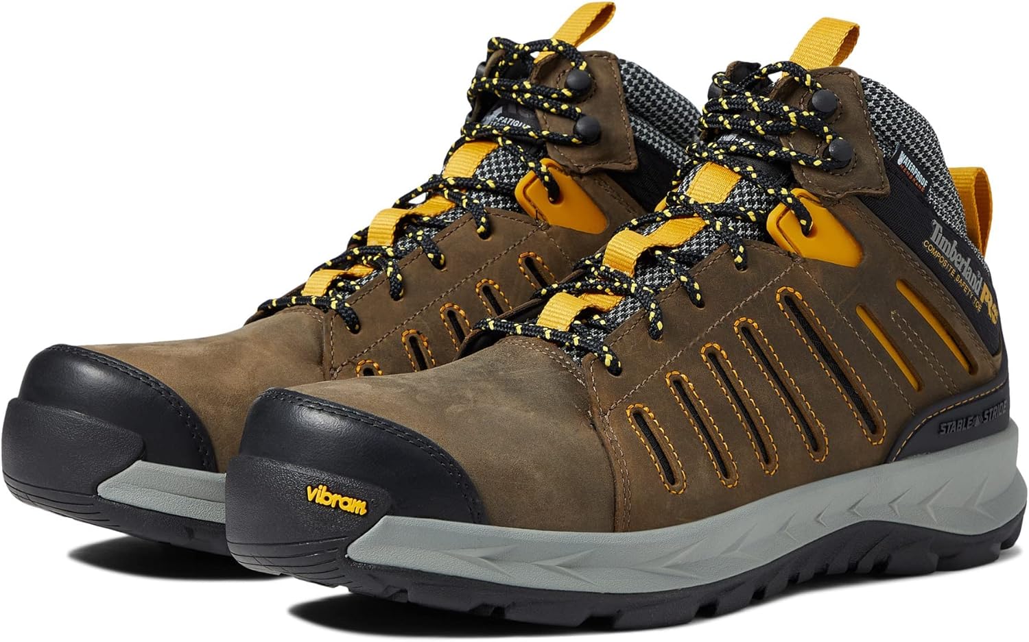 

Мужские водонепроницаемые ботинки Timberland Trailwind с композитным носком, желтый/коричневый
