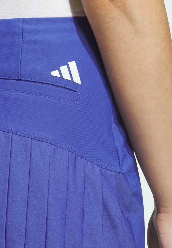 Юбка-шорты спортивная Adidas Golf Ultimate365 tour pleated skort, двойной индиго — фото 4