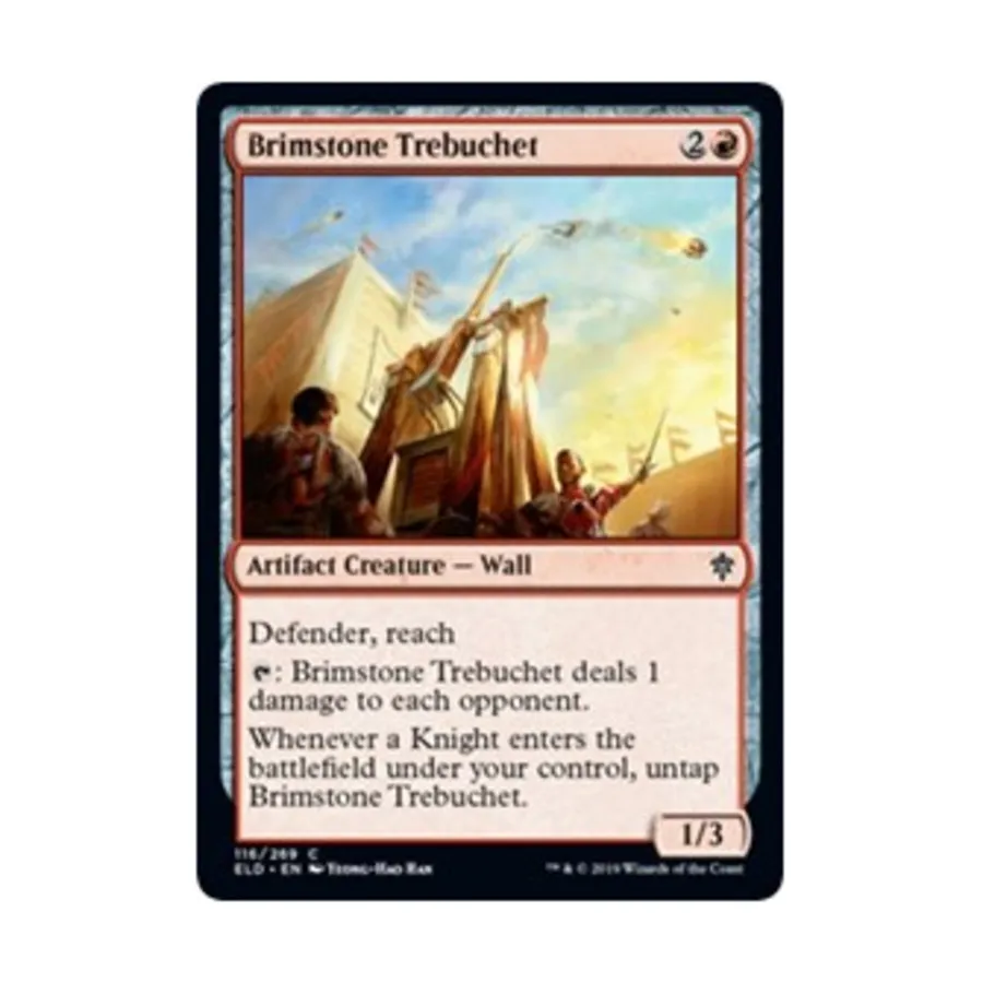 

CCG Серный требушет (C), MTG - Throne of Eldraine