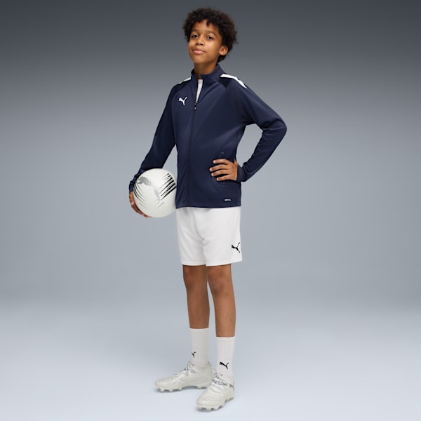 Футбольная куртка для больших детей Teamliga Puma, синий — фото 3