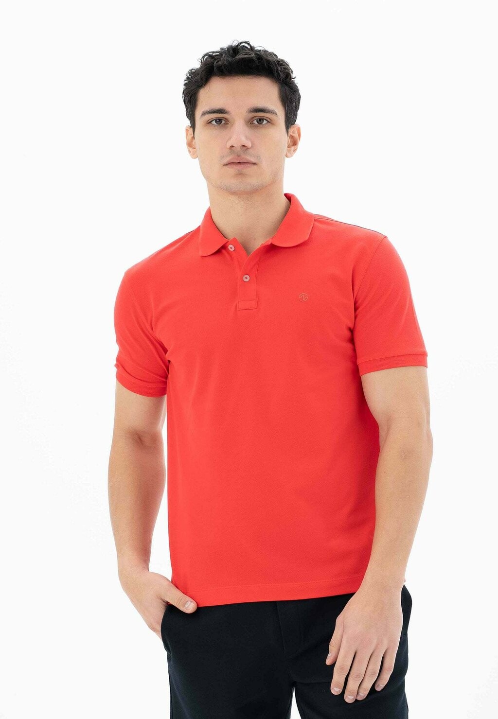 

Рубашка поло SHORT SLEEVE Arma, темно-красный