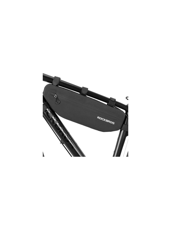 

Велосипедная сумка AS-043, 3 л - черная, на липучке