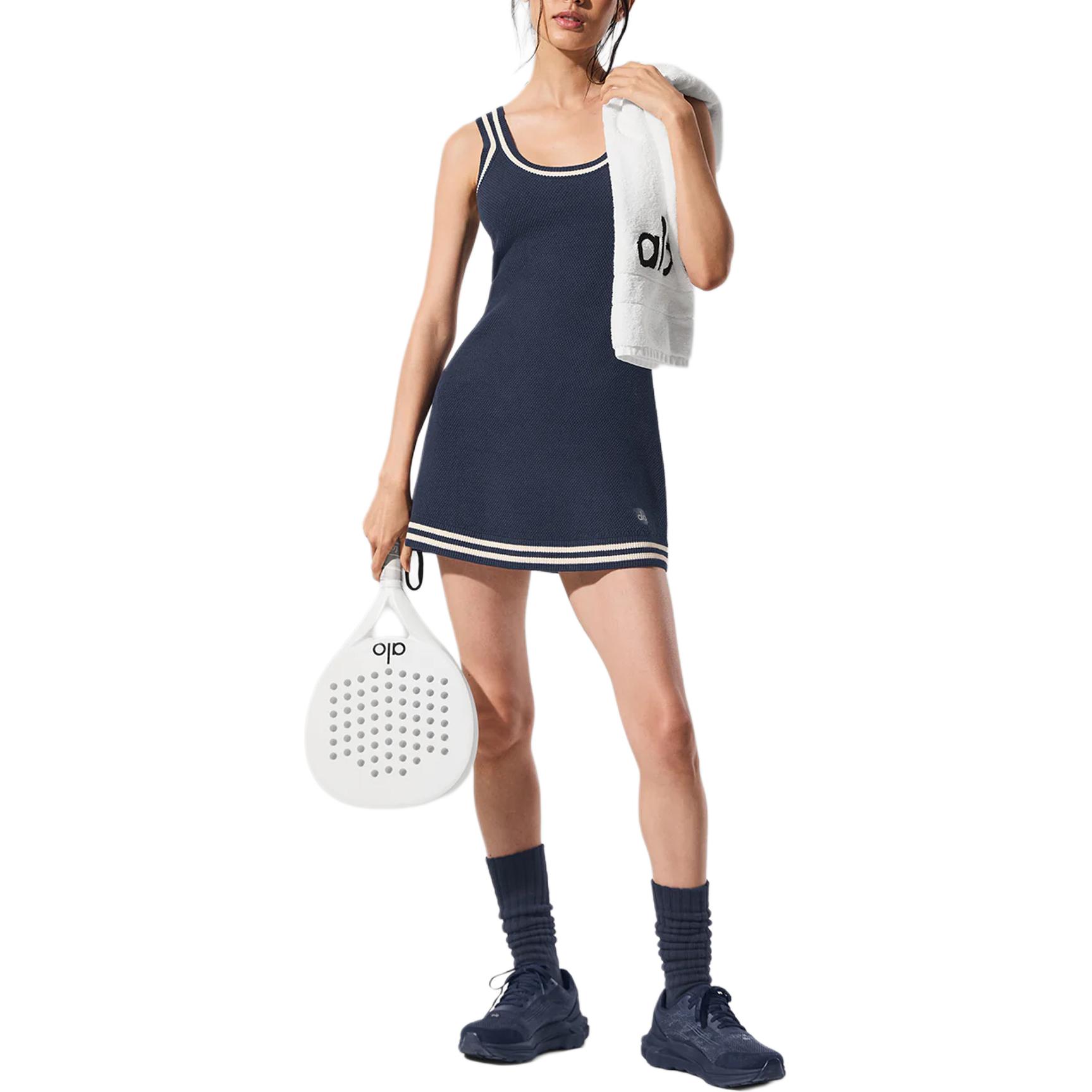 

Женское платье-комбинация Alo Yoga, синий/темно-синий