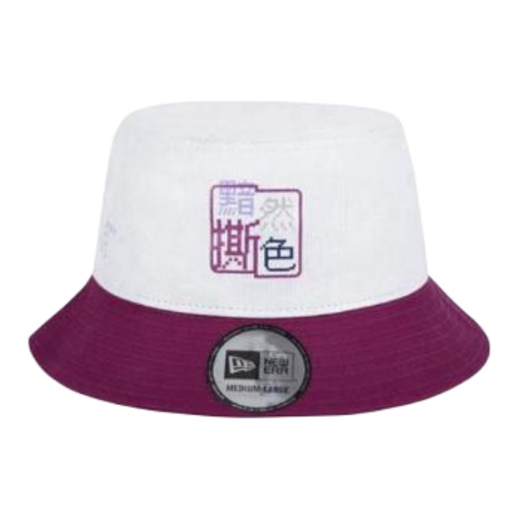 

Бакет-кепки Unisex White/Purple New Era, белый/фиолетовый