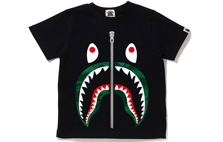 

Детская футболка A Bathing Ape, зеленый