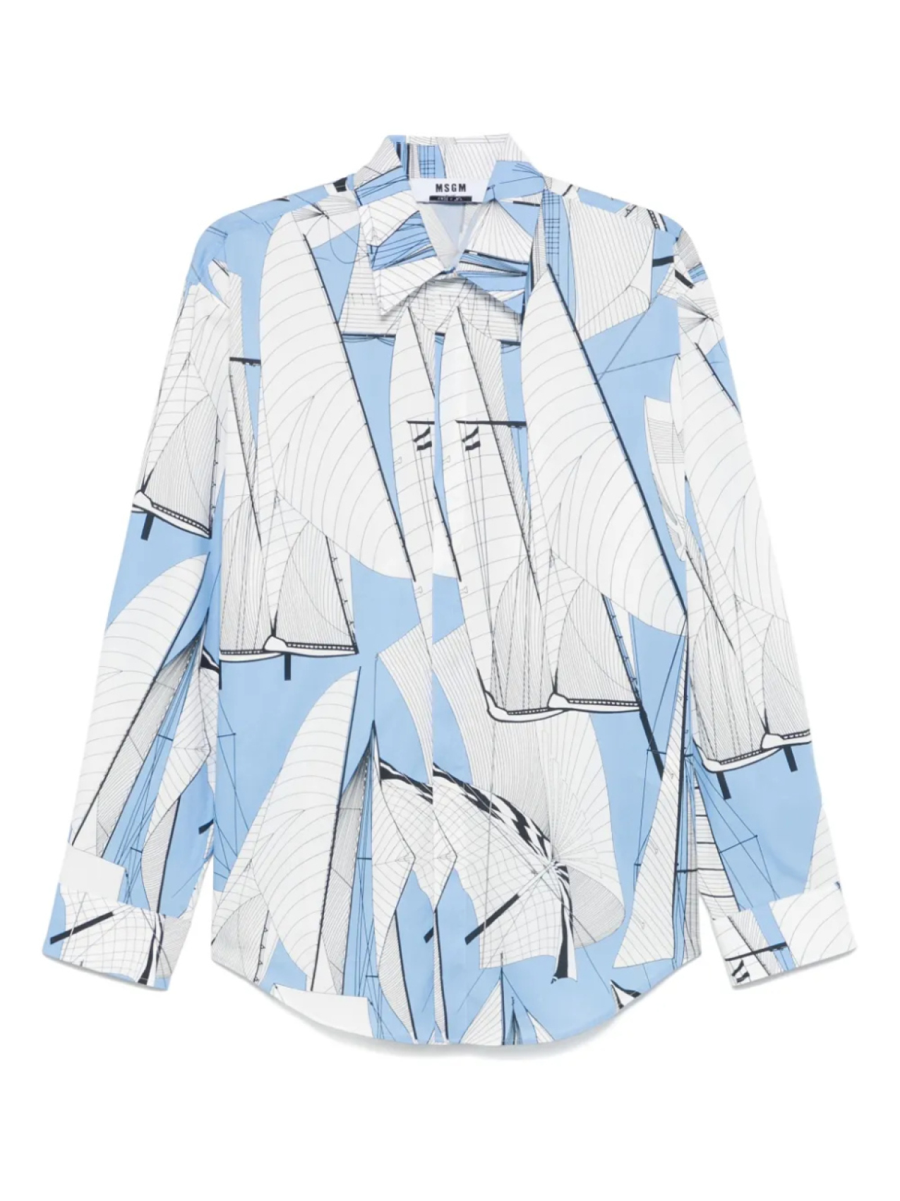 

MSGM рубашка Sail Race, синий