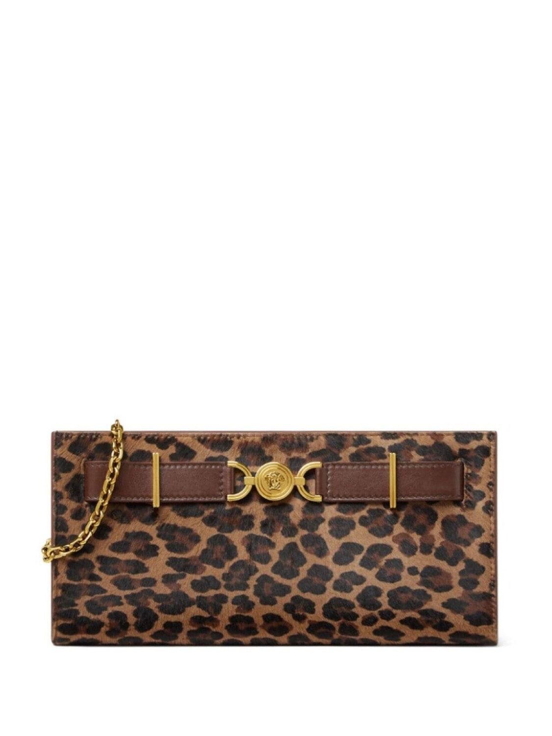 

Клатч Versace Medusa '95 с леопардовым принтом, коричневый