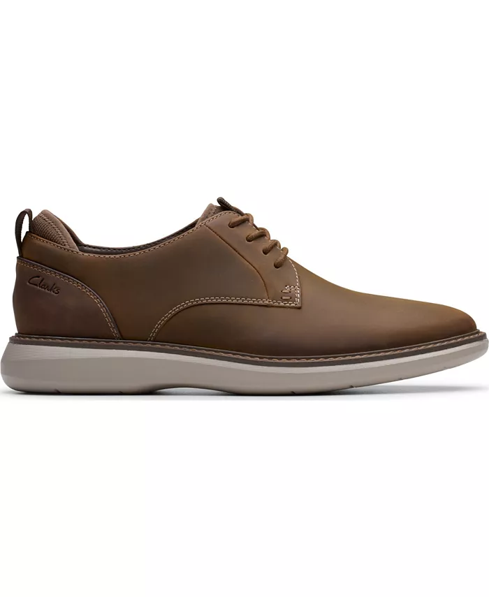 Мужские повседневные туфли Brantin с простым носком Clarks, загар/бежевый — фото 3