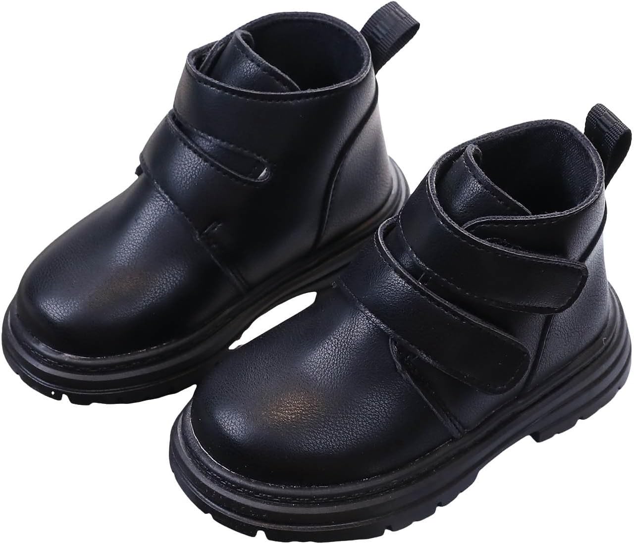 

Детские ботинки IWIHMIV для девочек, ботильоны, детские уличные удобные ботильоны, ботинки для верховой езды, нескользящие ботильоны, ботинки для малышей девочек, Black2