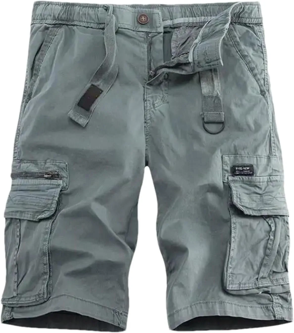 

Мужские шорты карго с несколькими карманами, летние, хлопковые