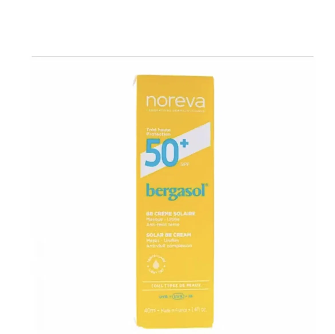 Солнцезащитный BB-крем SPF50+ «Bergasol» от Noreva Noreva — фото 2