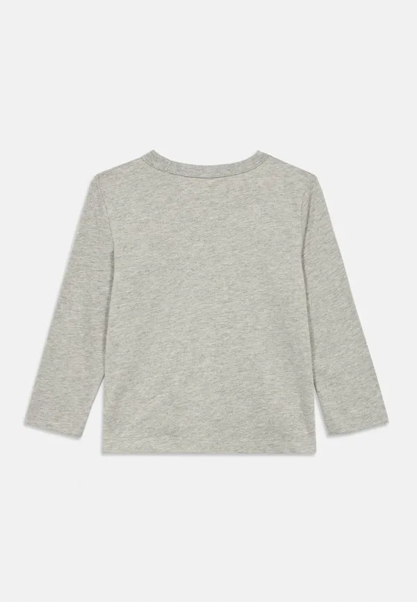 Футболка с длинными рукавами и графическим принтом Gap, Mottled Grey — фото 2