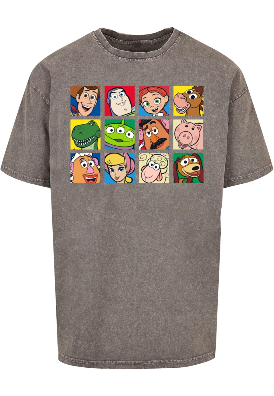 

Рубашка ABSOLUTE CULT Toy Story - Character Squares, серый деним