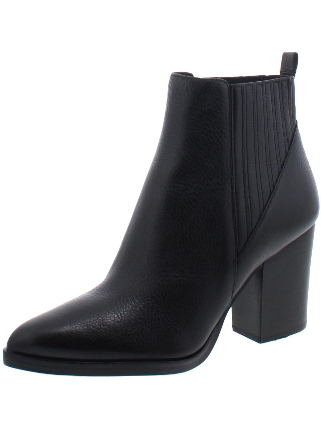 

Женские ботильоны Alva с однотонным острым носком Marc Fisher LTD, цвет Black Leather