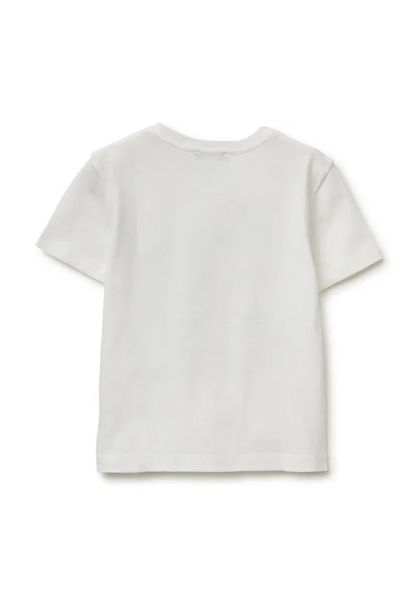 Футболка с круглым вырезом и принтом United Colors Of Benetton, White — фото 2