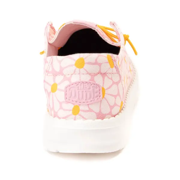 Слипоны Womens HEYDUDE Wendy Slip-On Casual Shoe, цвет Pink/Daisies — фото 4