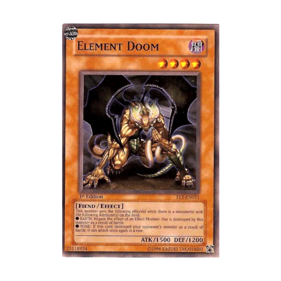 

CCG Элемент Рока (Общий), Yu-Gi-Oh - Flaming Eternity - Singles