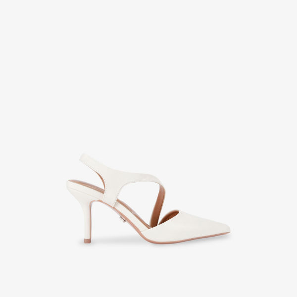 Туфли Carvela лакированные на каблуке, белый