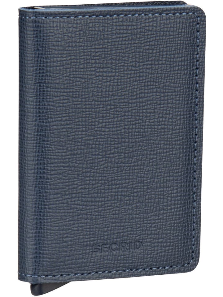 

Кошелек Secrid Kartenetui Slimwallet Crisple, темно-синий