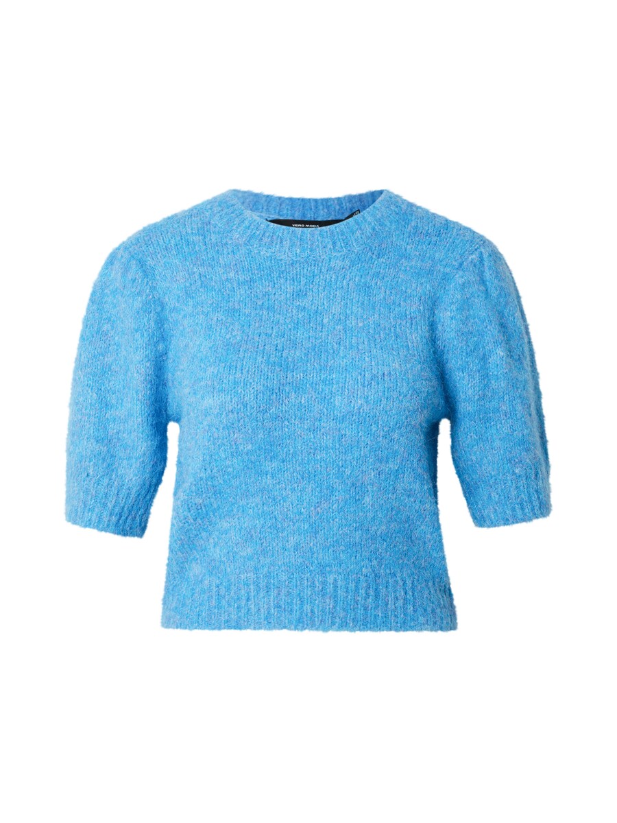 

Тонкий вязаный свитер VERO MODA Sweater VMNOVAH, небесно-синий