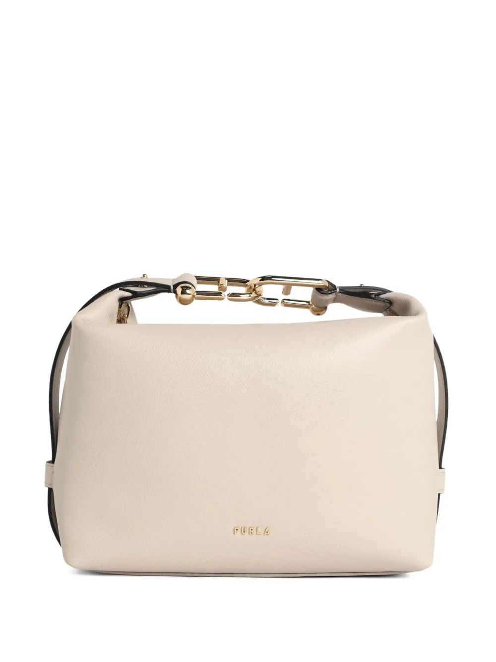 

Мини-сумка Tonie из кожи на плечо Furla, нейтральный