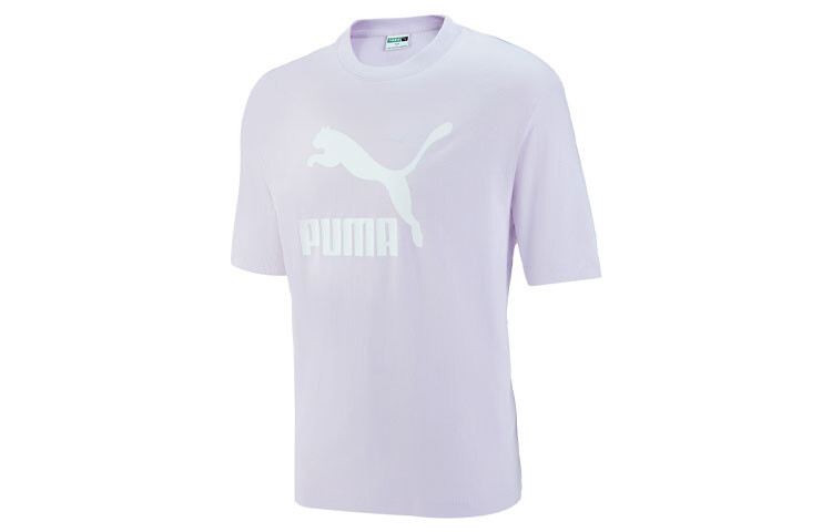 

Футболка унисекс Puma, светло-фиолетовый