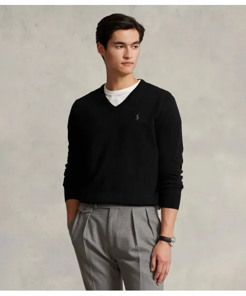 

Свитер Slim fit Polo Ralph Lauren, черный