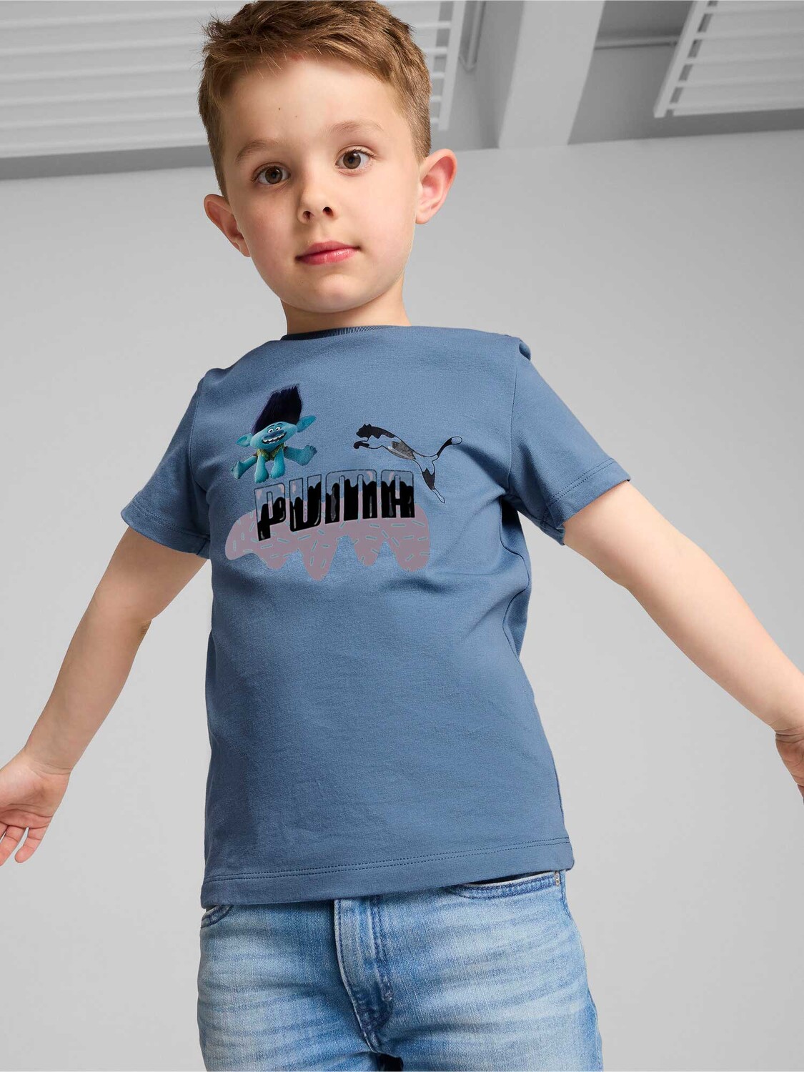 

Футболка Puma X TROLLS Tee, синий
