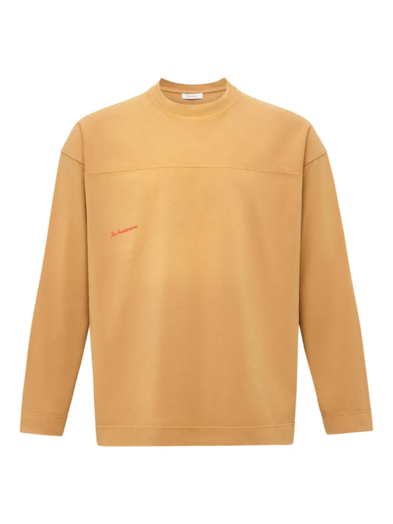 

Футболка с длинными рукавами, окрашенная в готовом виде JW Anderson, коричневый