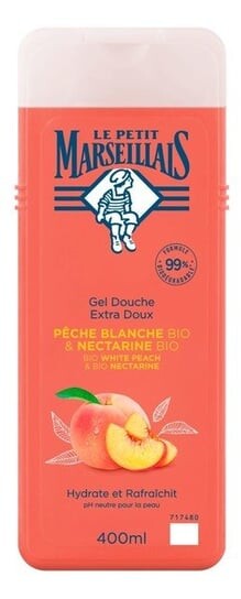 

Органический гель для душа с белым персиком и органическим нектарином, 400 мл Le Petit Marseillais
