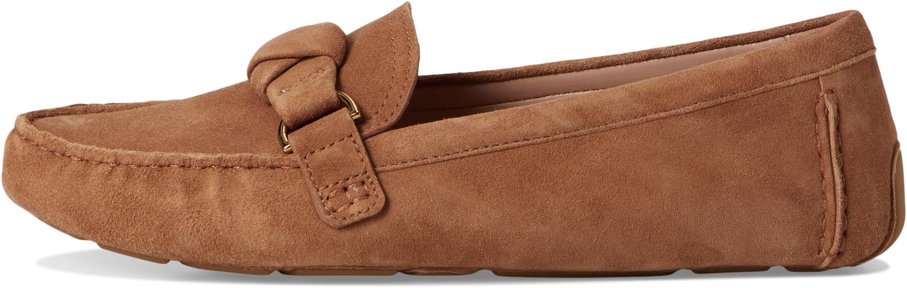 Лоферы Cole Haan Women's Emmie Knot Drivers, Golden Honey Suede — фото 4