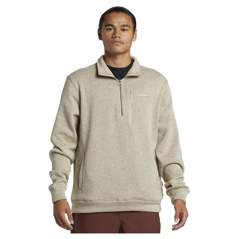 

Толстовка Quiksilver Keller half zip, бежевый