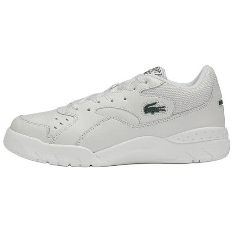 

Кроссовки LACOSTE Lifestyle Shoes Men Low-top Beige, цвет Off White