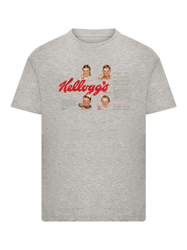 

Футболка Kellogg's Corn Flakes Cereal Box Children Retro серого цвета в крапинку F4NT4STIC, Серый, Футболка Kellogg's Corn Flakes Cereal Box Children Retro серого цвета в крапинку F4NT4STIC