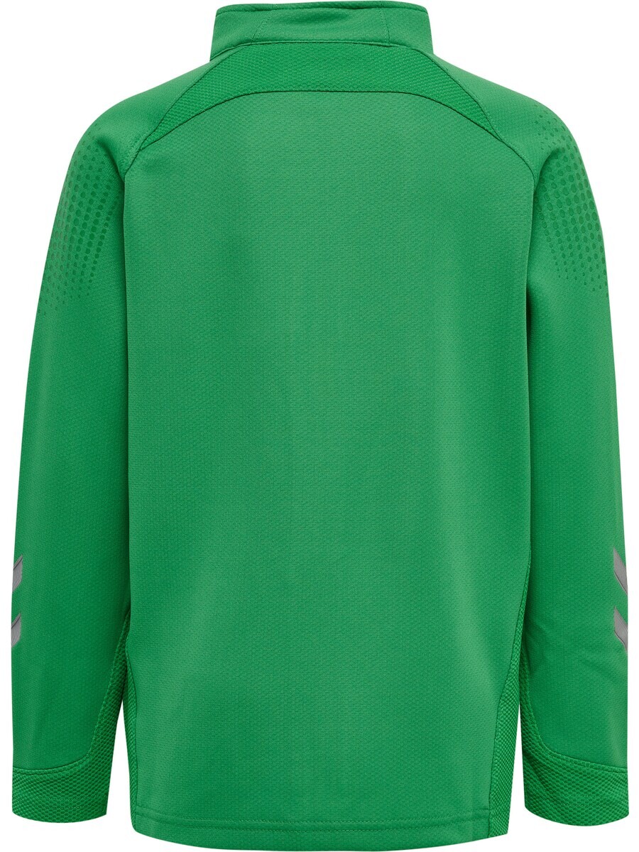 Спортивная толстовка Hummel Athletic Zip-Up Hoodie Lead, зеленый — фото 3