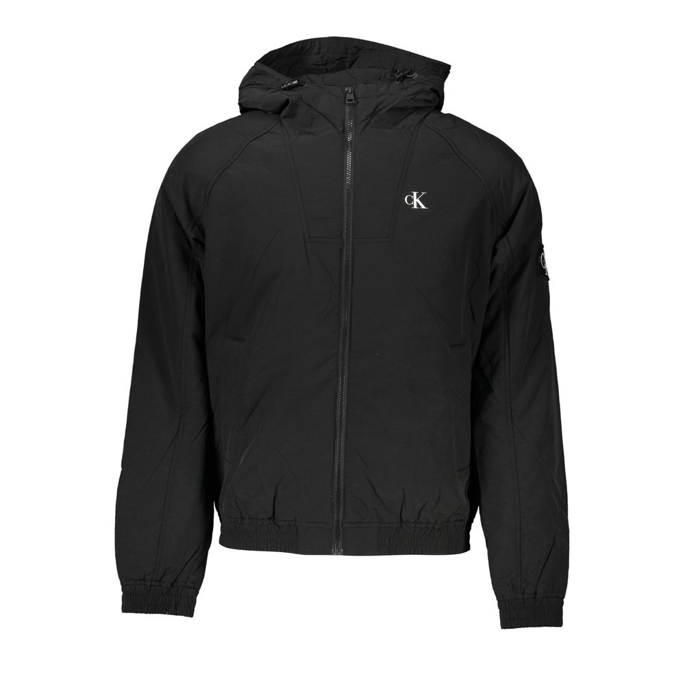 

Черная куртка из полиамида Calvin Klein, черный