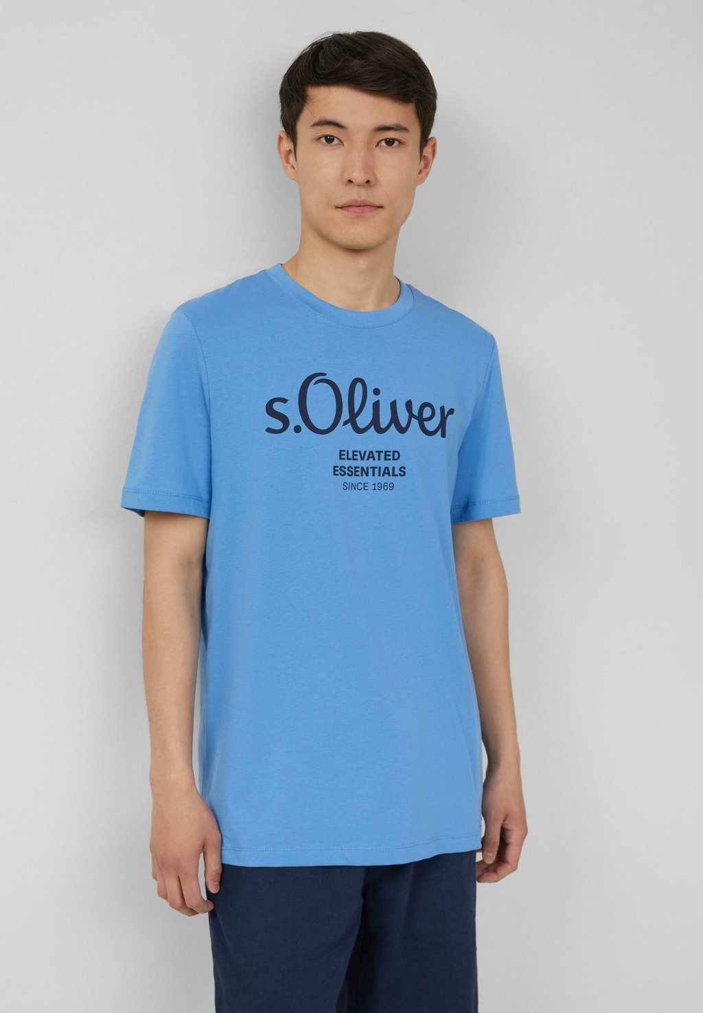 

Футболка с принтом MIT LOGO s.Oliver, синий