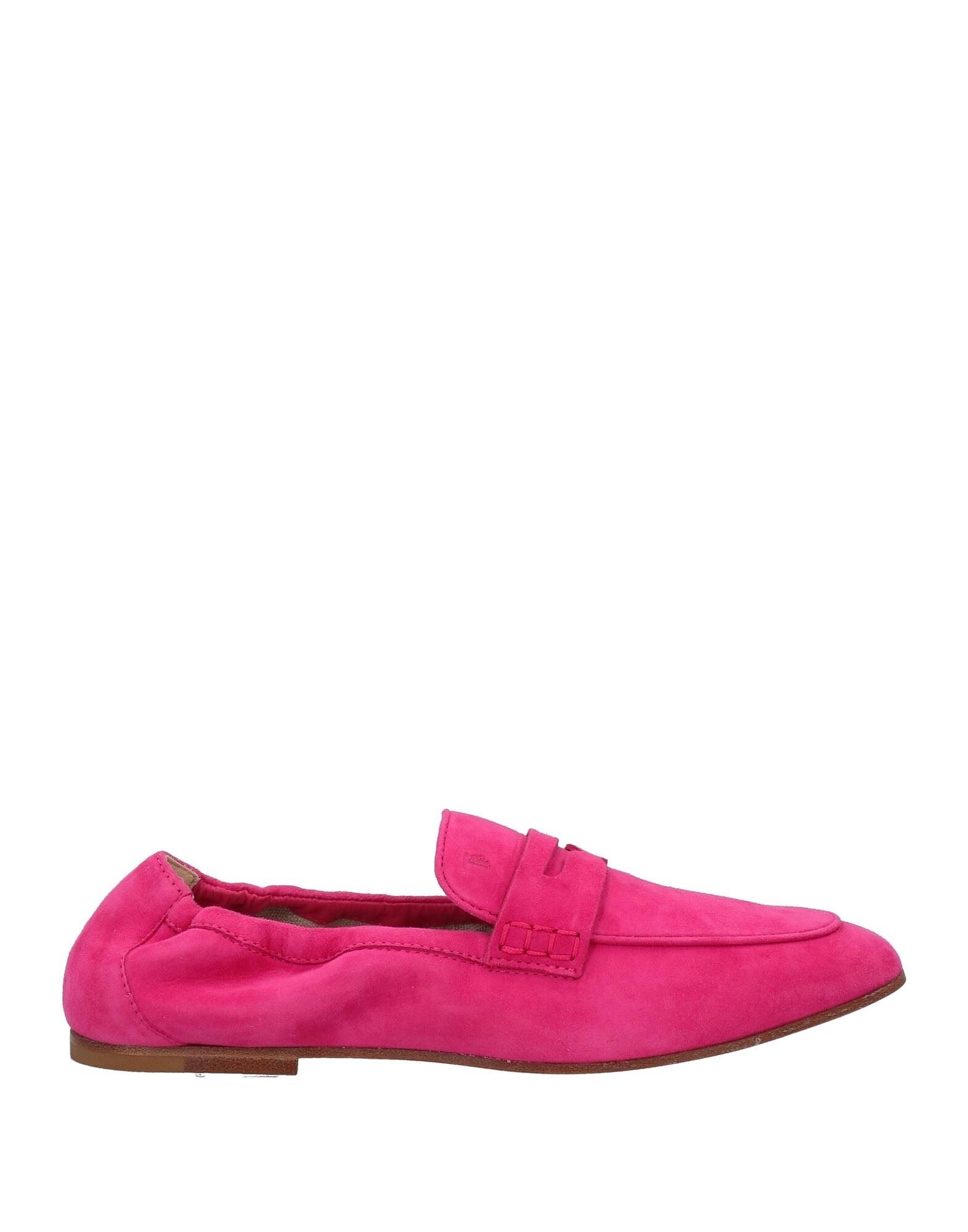 Лоферы Tod'S, фуксия