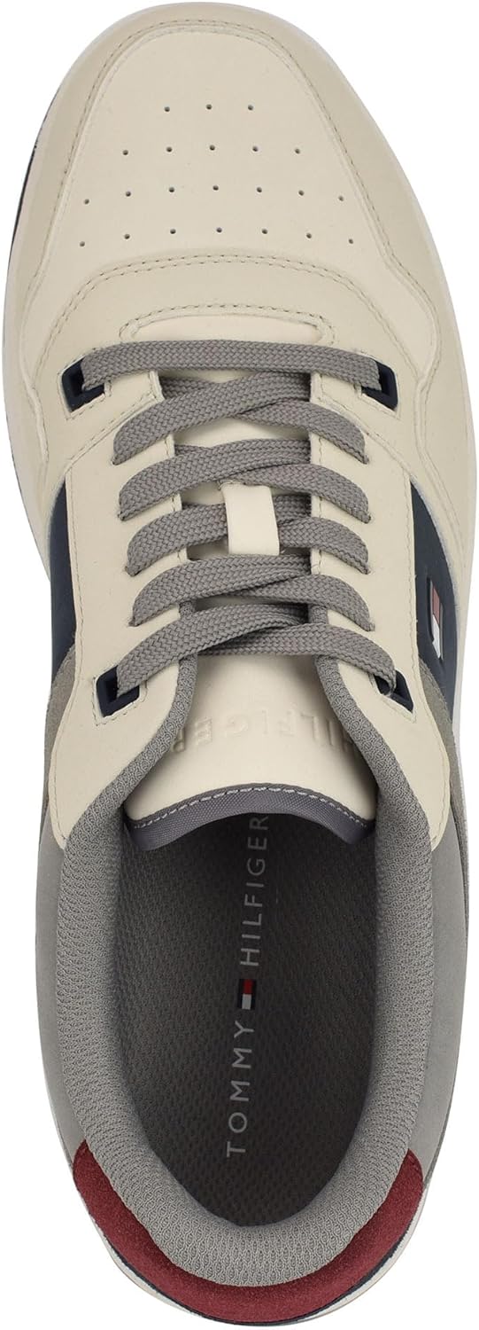 Tommy Hilfiger Мужские кроссовки Trane, Light Grey/Cream Multi — фото 2