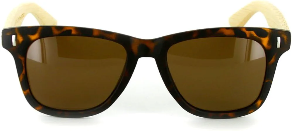 

Солнцезащитные очки Aloha Eyewear Zen Sun HDP в винтажном стиле, унисекс, поляризованные, с дужками Bamaboo и линзами высокой четкости, Tortoise W/ Amber Lens