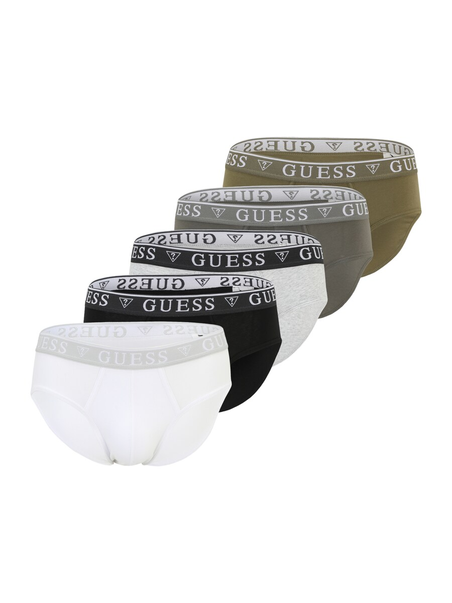

Трусы GUESS, Grey/Olive/Black/White