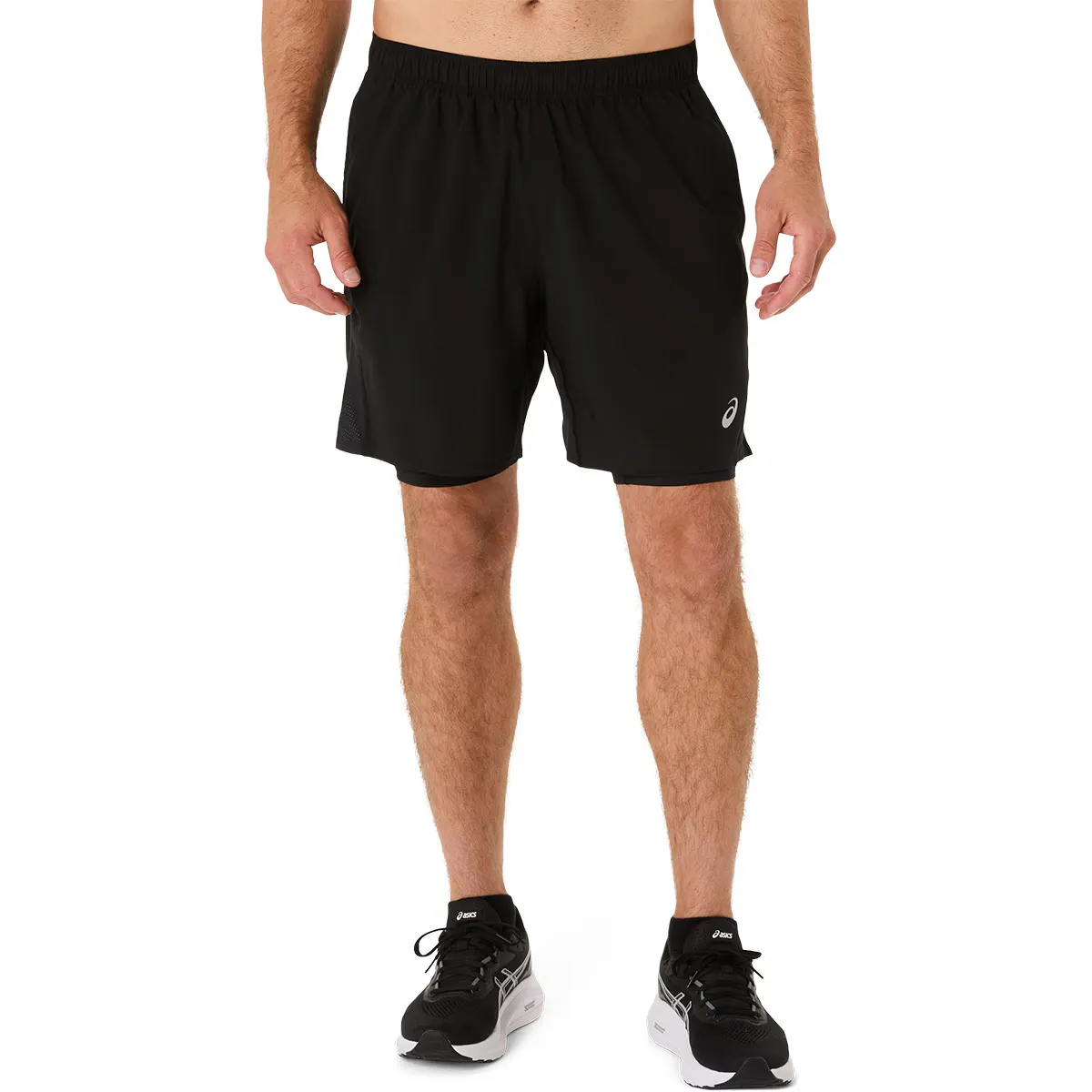 

ASICS CORE 2N1 7IN КОРОТКИЕ мужские шорты для бега Asics, чёрный