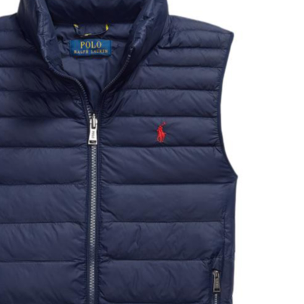 Детский жилет Polo Ralph Lauren, темно-синий — фото 4