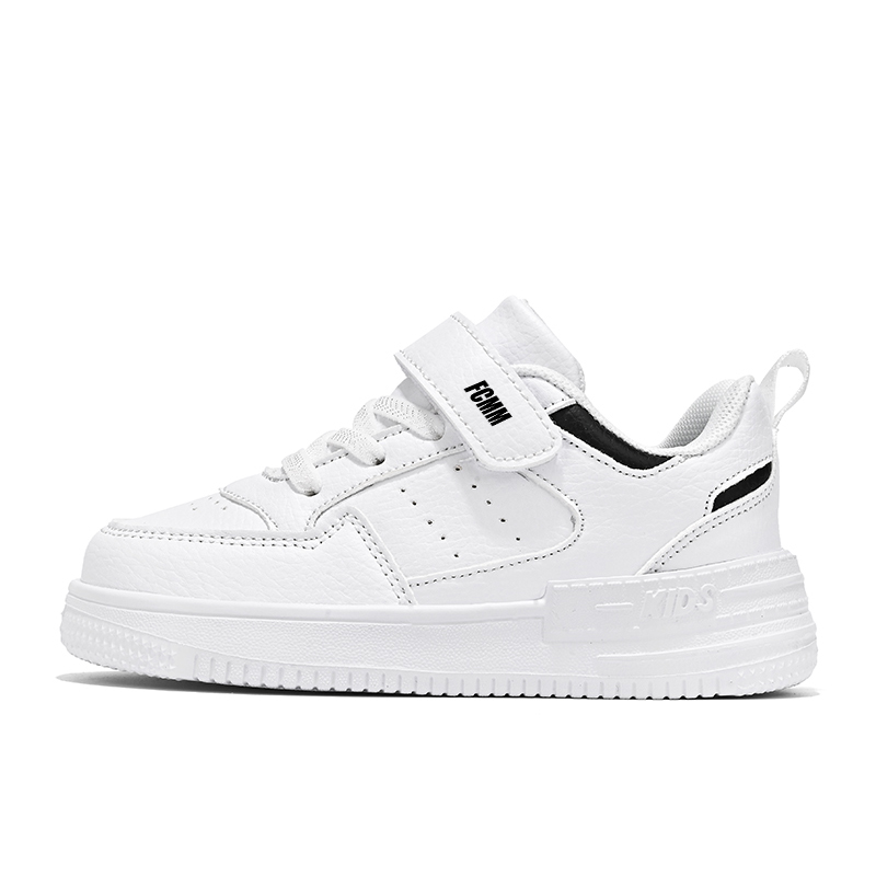 

Дышащая, нескользящая и износостойкая повседневная обувь для детей FCMM, белый/черный