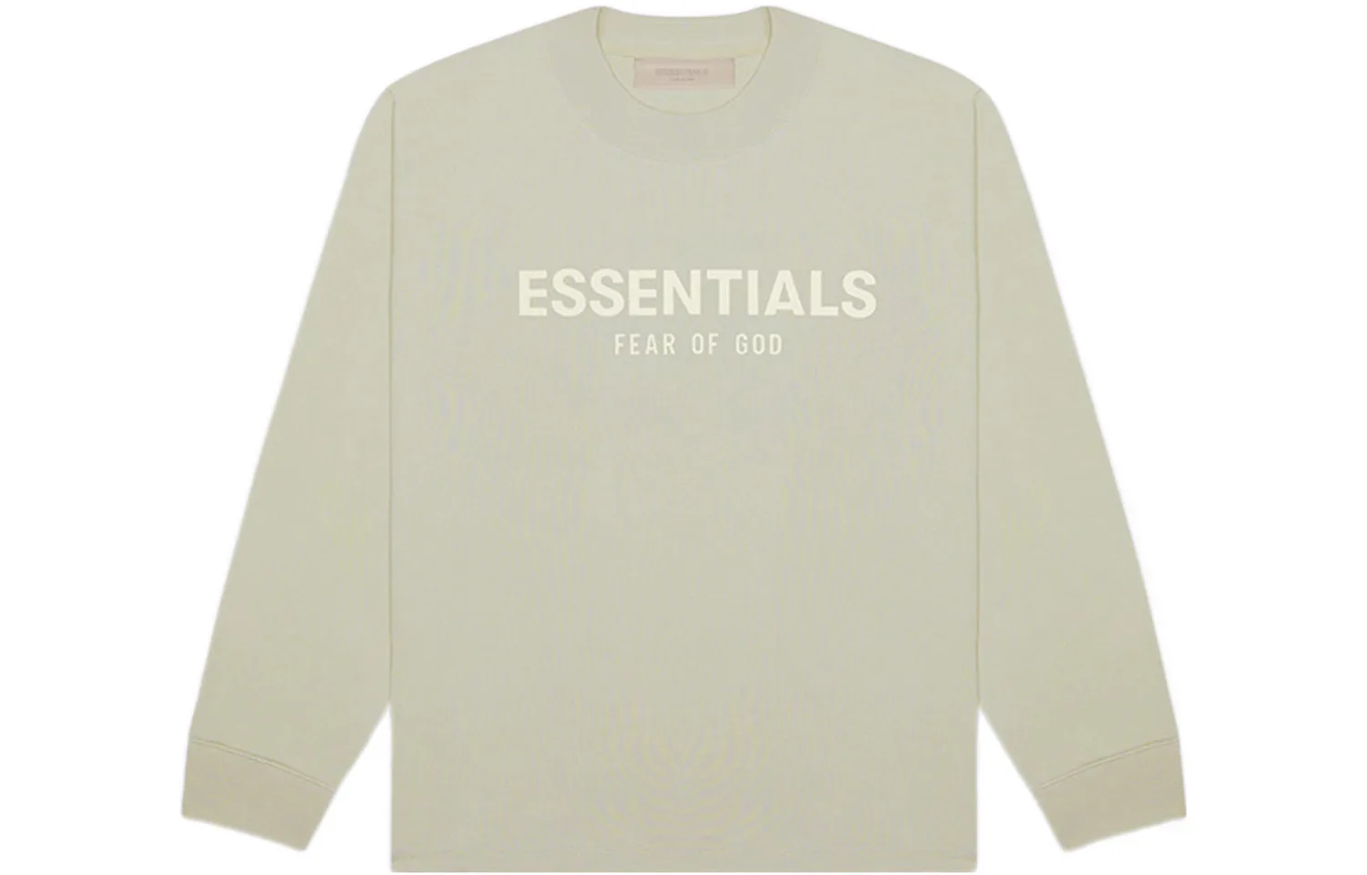 Футболка для детей с круглым вырезом Fear Of God Essentials, серо-зеленый